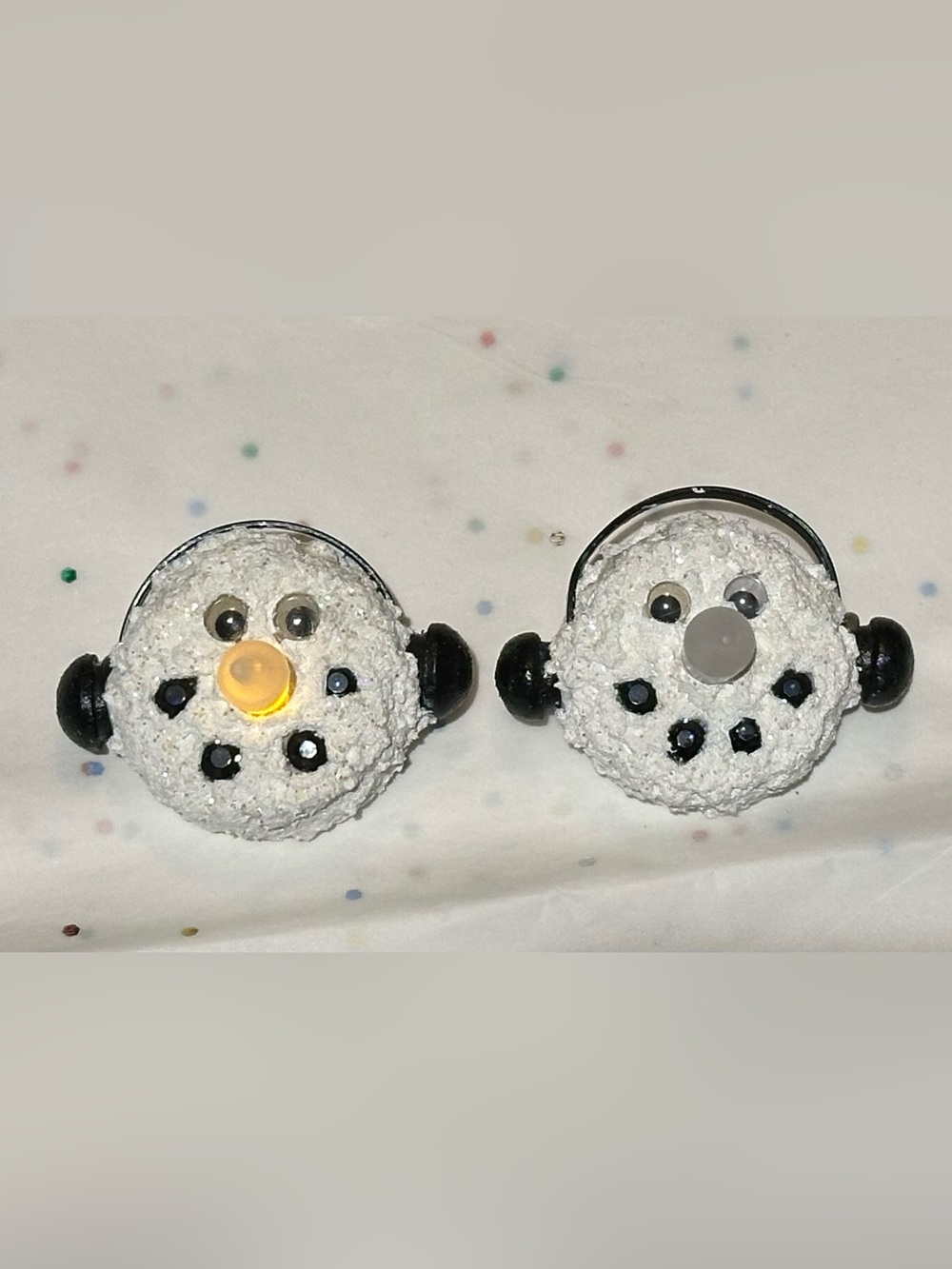 Snowman pins $8 each